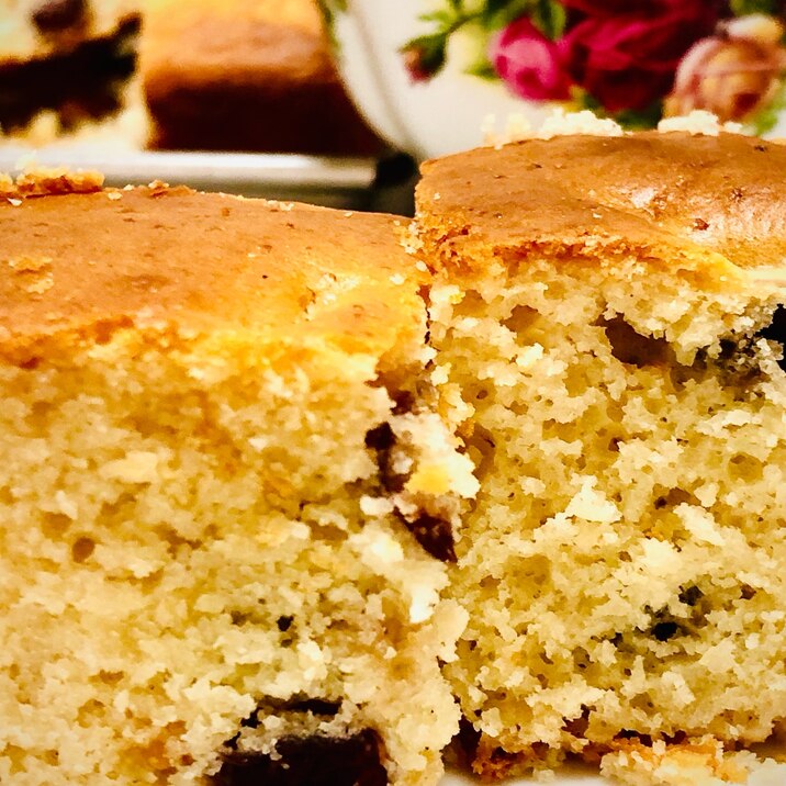 パンケーキmix・酒粕とママレードのふかふかケーキ